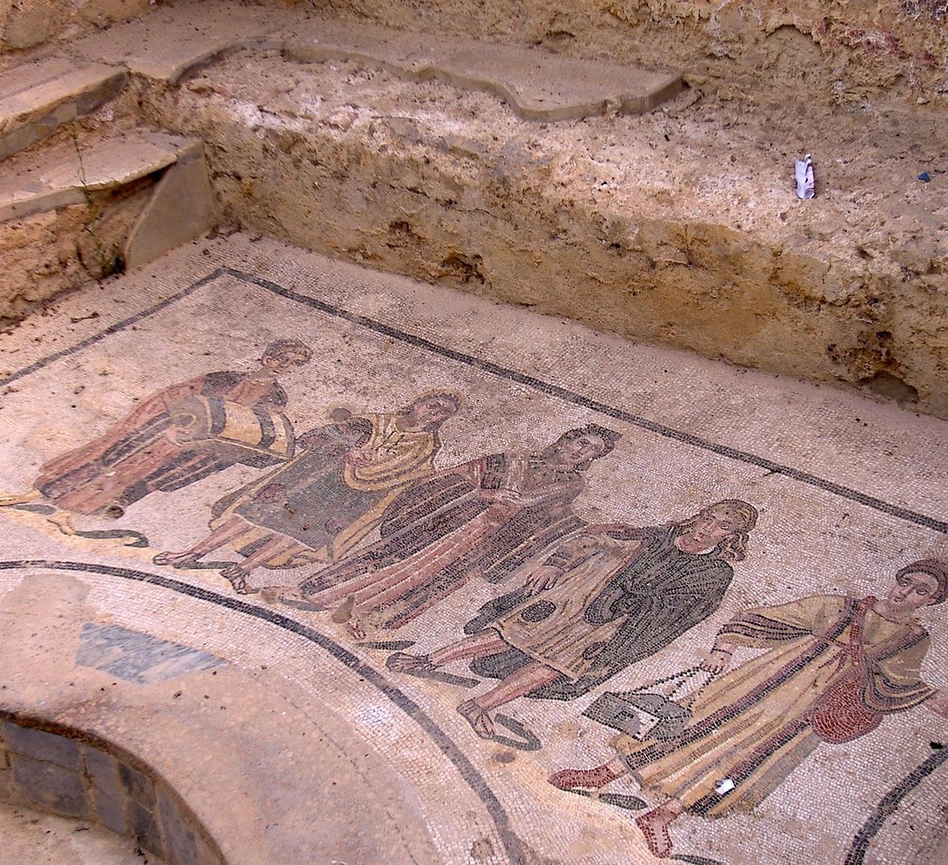mosaico piazza armerina, sicilia